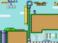 Sonic in Mario World 2