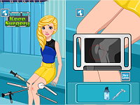 School Girl Knee Surgery