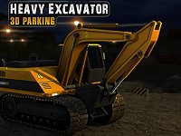 Heavy Excavator 3D Parking