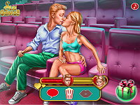 Ellie Cinema Flirting