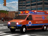 Emergency Van 3D Parking