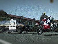 Motorbike Vs. Police