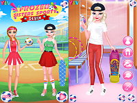 Frozen Sisters Sporty Style