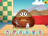 Pou Shave Time